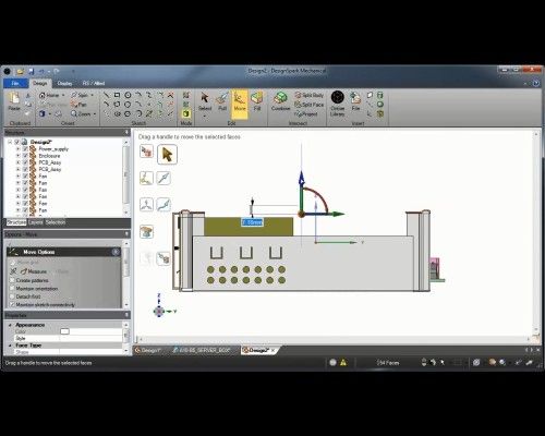 Designspark Mechanical Version 2.0: Die kostenfreie 3D-Modellierungs-Software in Aktion (Bild: RS Components)