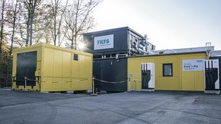 Der neue Climate Road-to-Rig Prüfstand am FKFS. (Bild: FKFS)