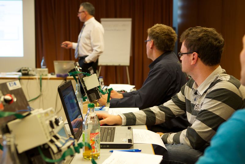 Workshops gibt es in Böblingen zu den unterschiedlichsten Themen, so veranstaltet Endress+Hauser einen zu: „Industrie 4.0 in der Automatisierungstechnik - Chance oder Risiko?“ (Automatisierungstreff)
