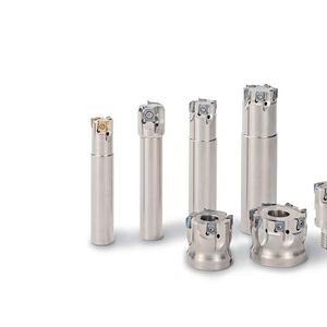 Die Fräser der Serie MA90 in Kombination mit den Wendeschneidplatten plus Beschichtungstechnologie der Serie PR18 erzeugen eine hohe Oberflächengüte.(Bild:  Kyocera)