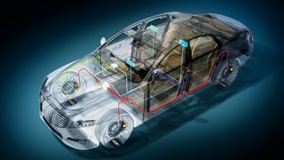 Das Ethernet-Netzwerk in Fahrzeugen überträgt Daten für Infotainment-Anwendungen und Diagnosefunktionen. (Rohde & Schwarz)