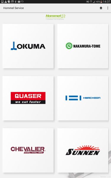 Screenshot: Home (Hommel)