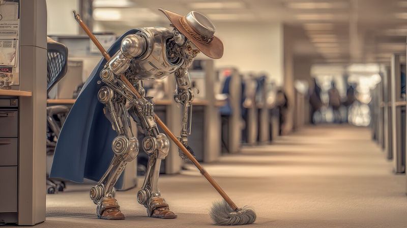 Unternehmen investieren weiter in KI-Agenten. Diese werden aber bislang vor allem jenseits geschäftskritischer Prozesse als Chatbots oder Assistenten ohne Entscheidungskompetenzen eingesetzt.(Bild:  Midjourney / KI-generiert)