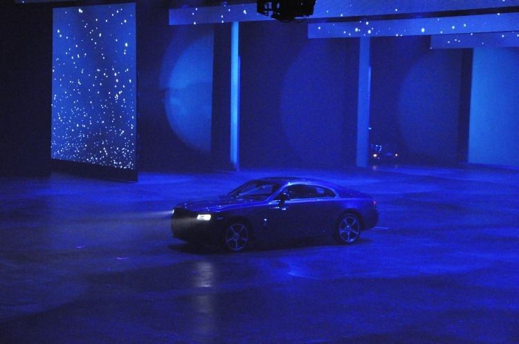 Auch der Rolls-Royce Wraith war bei großen BMW-Show dabei. (Foto: Richter)