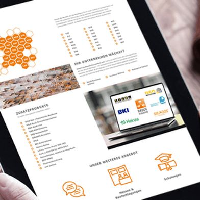 CaliforniaX-Dashboard auf dem Tablet. (Bild: G&W Software AG)