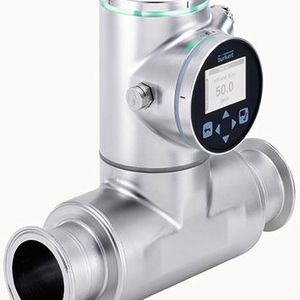 Das Inline-Durchflussmessgerät Flowave 8098 arbeitet nach dem patentierten SAW-Verfahren (Surface Acoustic Waves), nutzt also Oberflächenwellen zur Messung. Vorteil dieses Verfahrens ist vor allem, dass es keinerlei Einbauten oder Verengungen und damit auch keine Toträume im Messrohr gibt.