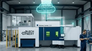Blechnext bietet Blechbearbeitern das Machine-as-a-Service-Partnermodell mit einer Tru Laser Center 7030 von Trumpf.   (Bild: Blechnext)