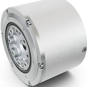 At CES, Schaeffler presented its planetary gear actuator specifically developed for humanoid robots for the first time. The actuator enables easy back-drive ability and high precision.(Image: Schaeffler)