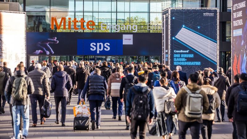Im vergangenen Jahr konnte die SPS knapp 44.000 Besucher nach Nürnberg locken. (Bild:  Mesago/Arturo Rivas Gonzalez)