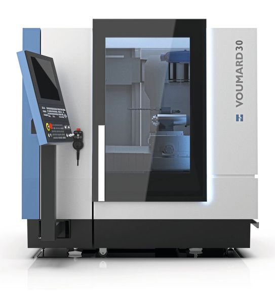 Die Voumard 30 ist für Werkstücklänge bis 150 Millimeter und Durchmesser bis 150 Millimeter ausgelegt. Je nach Anwendungsfall kann wahlweise eine oder zwei parallel angeordnete Innenschleifspindeln zum Einsatz kommen. Diese hochwertigen Innenschleifspindeln sorgen für beste Schleifergebnisse bei kurzen Taktzeiten.  (Bild: Voumard)