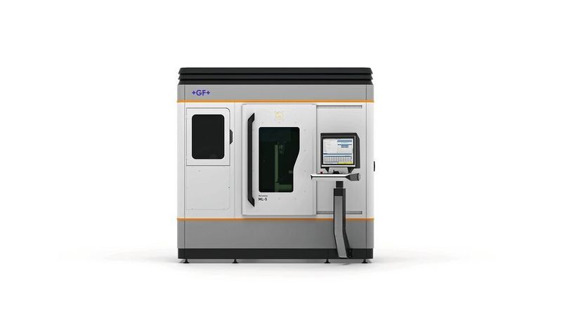 Die Microlution ML-5 ist eine fünfachsige, ultraschnelle Laserplattform, die für die Herstellung von Bohrungen im Mikrobereich und das Feinschneiden optimiert ist. (GF Machining Solutions)