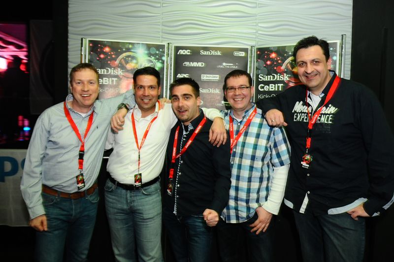 AOC-Team (v.l.): Markus Wey, Nabil Gharadel, Andreas Roth, Stefan Beldovits und Stefan Krüger (IT-BUSINESS)