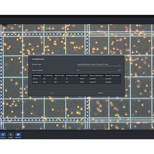 2b Mit dem Software-Modul ZEISS Labscope AI Counting Chamber können Zellen in Zählkammern automatisiert gezählt werden.(Bild:  Carl ZEISS Microscopy)