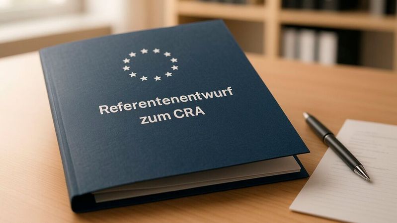 Der Referentenentwurf zur Umsetzung des CRA des Bundesministeriums des Innern stößt beim Teletrust-Verband auf Kritik.(Bild:  Dall-E / KI-generiert)