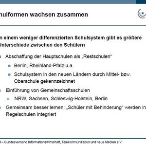 Das Schulsystem befindet sich im Umbruch.