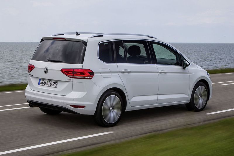 Großraum-Vans: VW Touran, 3.232 Neuzulassungen. (VW)