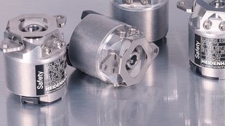 Für sicherheitsgerichtete Anwendungen optimiert: die neue Generation der Drehgeber-Baureihe ECN/EQN von Heidenhain in Functional-Safety-Ausführung mit mechanischem Fehlerausschluss. (Bild: Heidenhain)