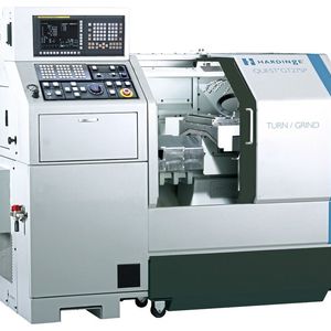 Präzisionsfertigung komplexer Werkstücke: die Hardinge Quest GT 27 SP Turn/Grind ist eine CNC-Hochgenauigkeits-Dreh- und Schleifmaschine mit den Fertigungsverfahren Hartbearbeitung, Hartdrehen in Kombination mit Schleifen oder aber nur Schleifen. 