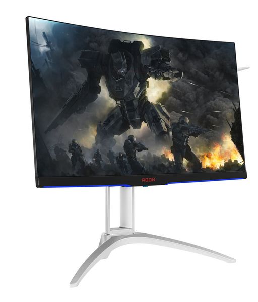 Der kleinere Agon AG272FCX mit 27 Zoll Diagonale stellt die Full-HD-Auflösung dar. (AOC)
