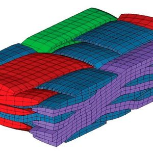KTEX Pattern modelliert die exakte Geometrie beliebiger, vorgegebener Gewebe.