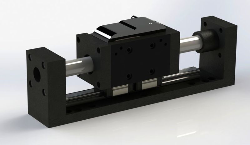 Für Anwendungen in rauen Umgebungen sind die Highdynamic-Linearmotorschsen der Baureihe HA02 auch mit Abstreifern erhältlich. (JA² GmbH)