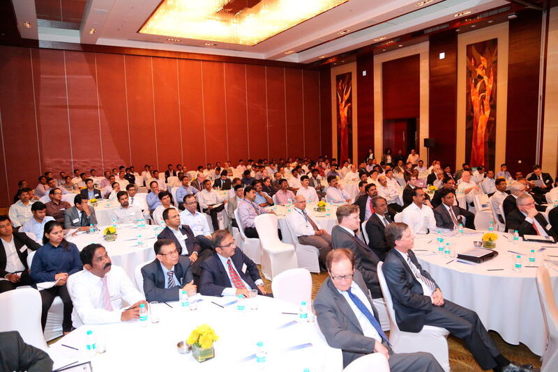 Über 450 indische Kunden folgten der Einladung des VDW zu den Werkzeugmaschinen-Symposien in Pune und Chennai. (Bild: VDW)