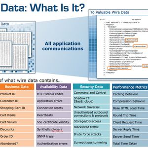 Ein kleiner Auszug dessen, was Wire Data enthalten können.
