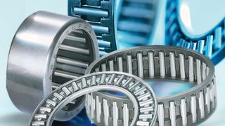 Bei den AX-Typen ist das eigentliche Nadellager u¨ber einen Haltering untrennbar mit einer du¨nnen oder dicken Laufscheibe verbunden. (Bild: Findling)