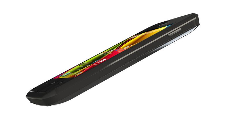 Das 35 Carbon ist das Einstiegsmodell, das rund 100 Euro kosten soll. Aber auch dieses ist Dual-SIM-fähig. (Bild: Archos)
