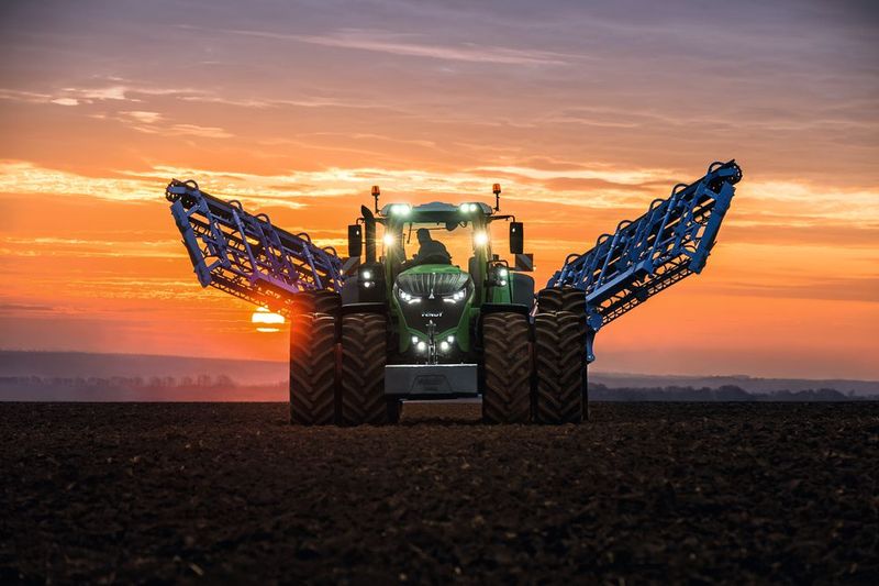 Das Muscle Car unter den Traktoren: der Fendt 1050 Vario mit satten 500 PS! (Bild: AGCO)