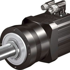 Der kompakte Servo-Planetengetriebemotor der Baureihe PEEZ ist laut Hersteller nicht nur sehr energieeffizient, sondern aufgrund der hochwertigen Schrägverzahnung auch sehr laufruhig.(Bild:  Stöber Antriebstechnik)