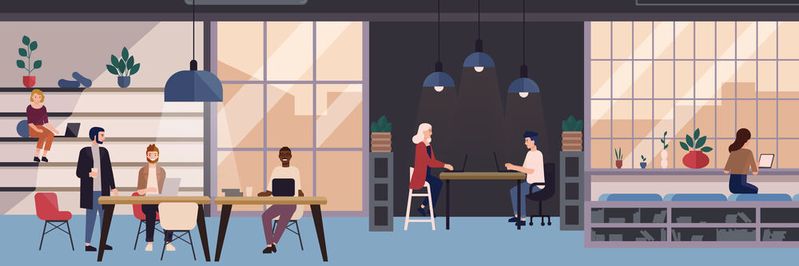 Bei der Gestaltung des Arbeitsplatzes der Zukunft muss sowohl auf technologische als auch auf gesellschaftliche Veränderungen eingegangen werden.(Bild:  Good Studio - stock.adobe.com)