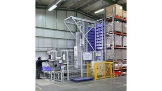 Mit einem Lagersystem aus automatischem Kleinteilelager und manueller Palettenregalanlage von Meta-Regalbau und Viastore Systems können bei Schmitz und Söhne die internen Abläufe effizienter gesteuert werden. Bild: Meta (Archiv: Vogel Business Media)