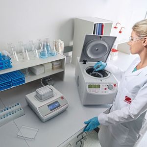 Ohaus Frontier 5000 Serie: Mikrozentrifuge ud Shaker für Inkubation, Kühlen und Heizen(Bild:  Ohaus Corporation)