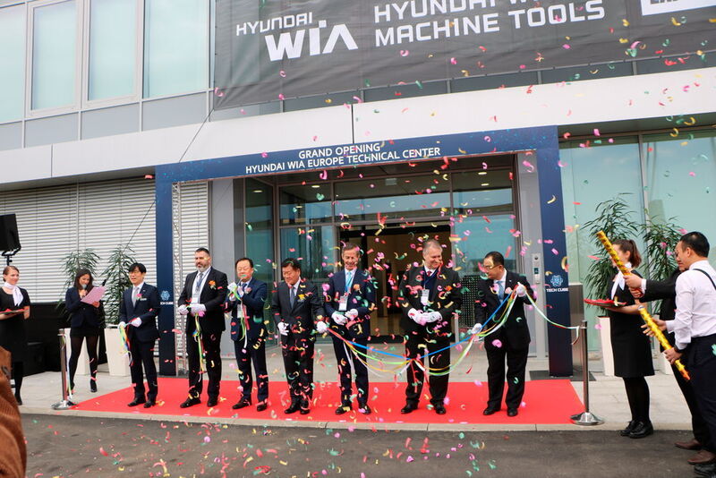 Das Grand Opening des Hyundai Wia Europe Technical Center in Rüsselsheim. (Sonnenberg MM Maschinenmarkt)