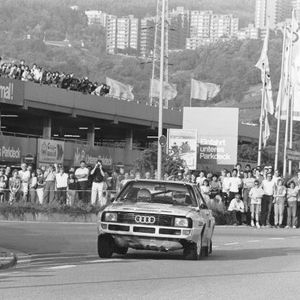 Mitte der achtziger Jahre sorgten Stars wie Walter Röhrl bei der „Rallye Schloß Heidelberg“ für Furore.(Foto:  Heidelberg Historic)