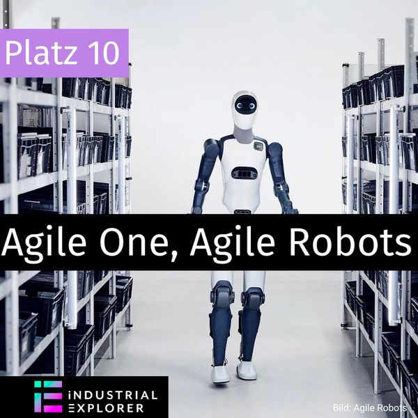 Agile One wurde für eine Vielzahl industrieller Aufgaben konzipiert und belegt in unserem Ranking Platz 10. (Bild: VCG)