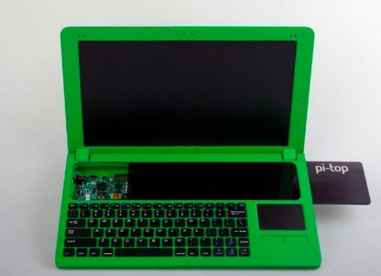 Raspberry Pi Laptop-Kit pi-top: Einfacher Zugriff auf die Komponenten im Laptop (Bild:)