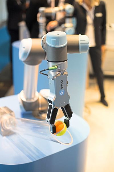 Die smarten RG6-Greifer eignen sich ideal für Pick-and-place-Aufgaben. (OnRobot)