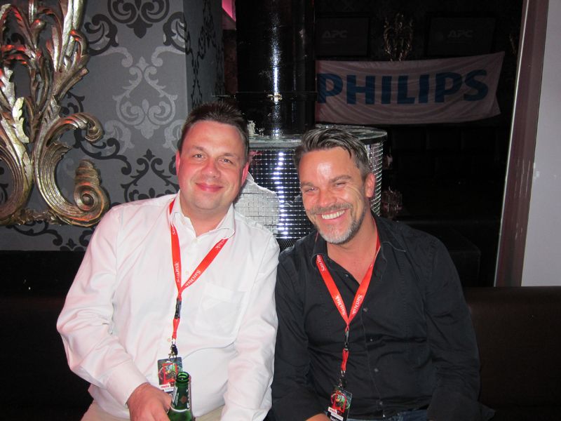 Rene Otten, (l.) Rotcom, und Raik Jäger Bertram, Ultron (Bild: IT-BUSINESS)