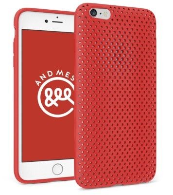Red Dot Award 2015 - Mesh Case, Hülle für iPhone 6 Plus von DAQ, AndMesh, Japan: Mesh Case eignet sich als Hülle für das iPhone 6 Plus und schützt dieses mit speziellem japanischem Elastomer vor Beschädigungen. Da das Material härter ist als das eines Softcases und weicher als das eines Hardcases, steht diese Ausführung für Formbarkeit und Stabilität zugleich. Das Produkt ist so gut wie bruchsicher und zudem resistent gegen Schmutz. Dank der leicht gewölbten Rückseite liegt das iPhone in der Hülle gut in der Hand. Erhältlich ist Mesh Case in acht verschiedenen Farben. (Bild: Red Dot)