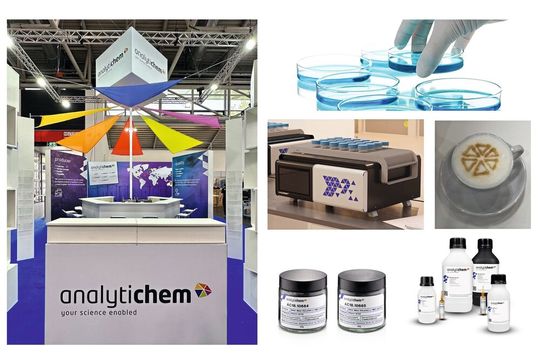 Analytichem stellt auf der Analytica 2026 sein wachsendes Produktportfolio an Referenzmaterialien, spezialisierten Laborchemikalien und Reagenzien, Verbrauchsmaterialien und Lösungen für die Probenvorbereitung vor. (Bild:  Analytichem)