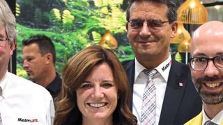 Sandy Moffat, CMO CNC Software, Inc., Meghan West, CEO CNC Software, Inc., Andreas Stute, Geschäftsführer InterCAM-Deutschland GmbH und Sandvik Coromant  (Intercam)