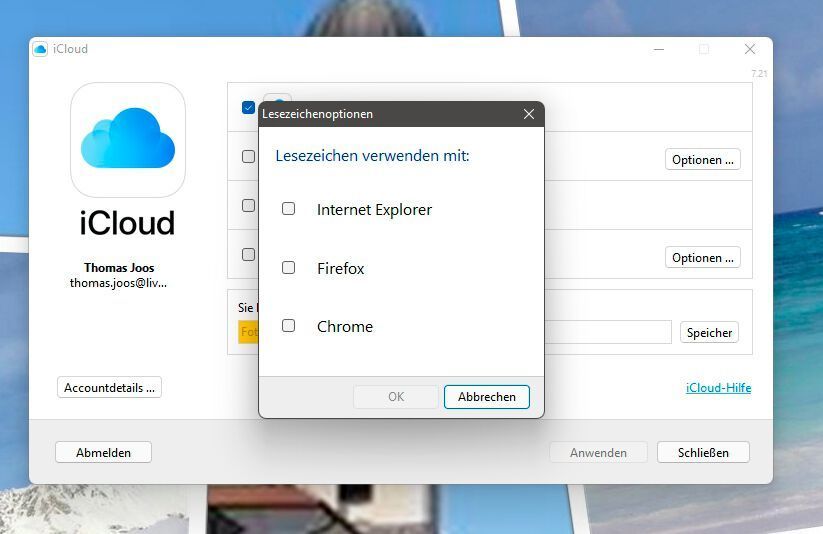 ICloud In Windows Einbinden – Einstellungen Anpassen Und Optimieren ...