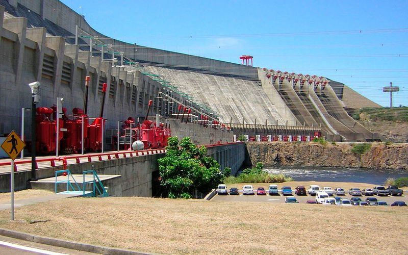 Platz 4: 10 GW, Guri-Damm, Venezuela. (Wikipedia)