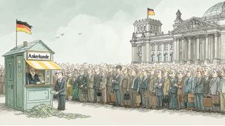 Wenn Staaten als europäische Ankerkunden auftreten, würde das die heimische Wirtschaft stärken, so die Überlegung. (Bild: Midjourney / KI-generiert)