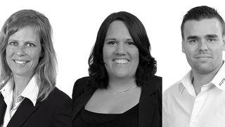 Michèle Artho, Tanja Schmuki und Darius Menzi (v.l.n.r.). (Bild: Dicota)