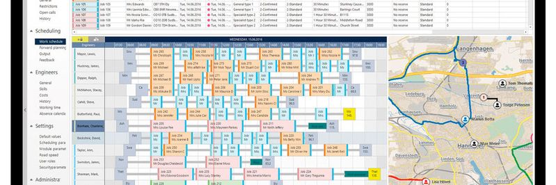 Echtzeitplanung reduziert den Dispositionsaufwand drastisch und schafft Zeit für wertschöpfendere Tätigkeiten.(Bild:  Solvares Group)