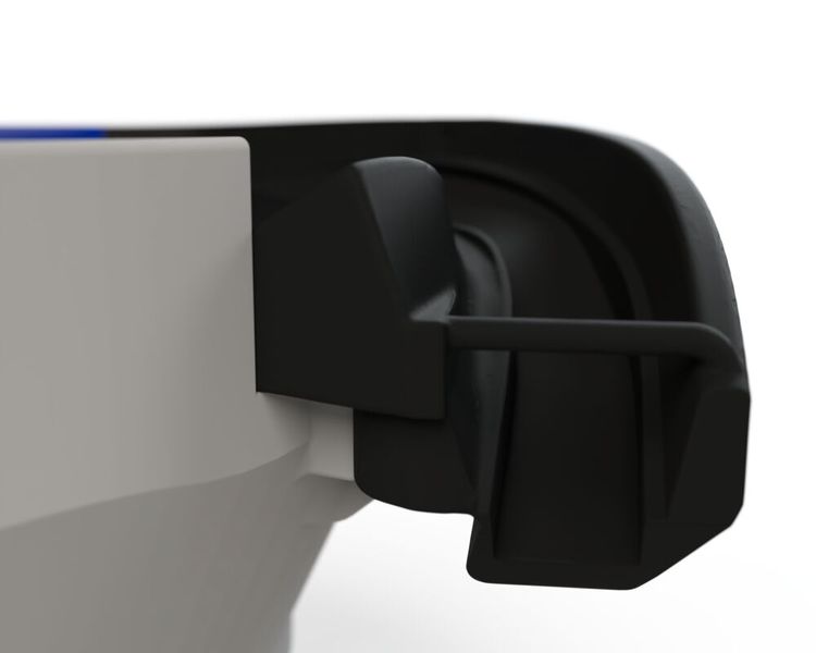 Der 3D-produzierte IFC 4Q-Fördertopf deutlich leichter als herkömmliche Modelle aus Metall. (Bild: IFC)