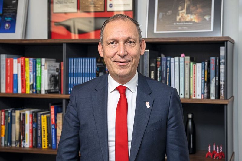 Thomas Zurbuchen, directeur de l'ETH Zürich | Space et ancien directeur du département des missions scientifiques à la NASA. (Source : Thomas Entzeroth)